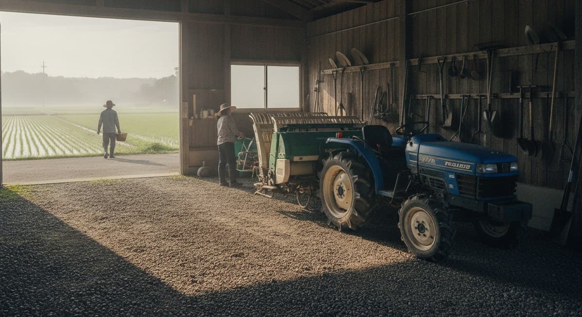 Farm Machinery That Runs Only Days a Year — The Structure That Keeps Individual Ownership Locked In